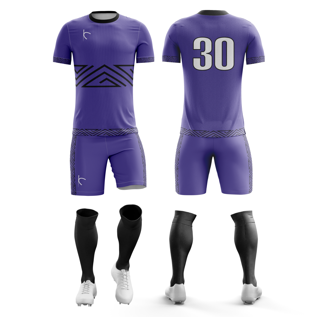 SKU#105-Customized Sublimation Soccer Uniform