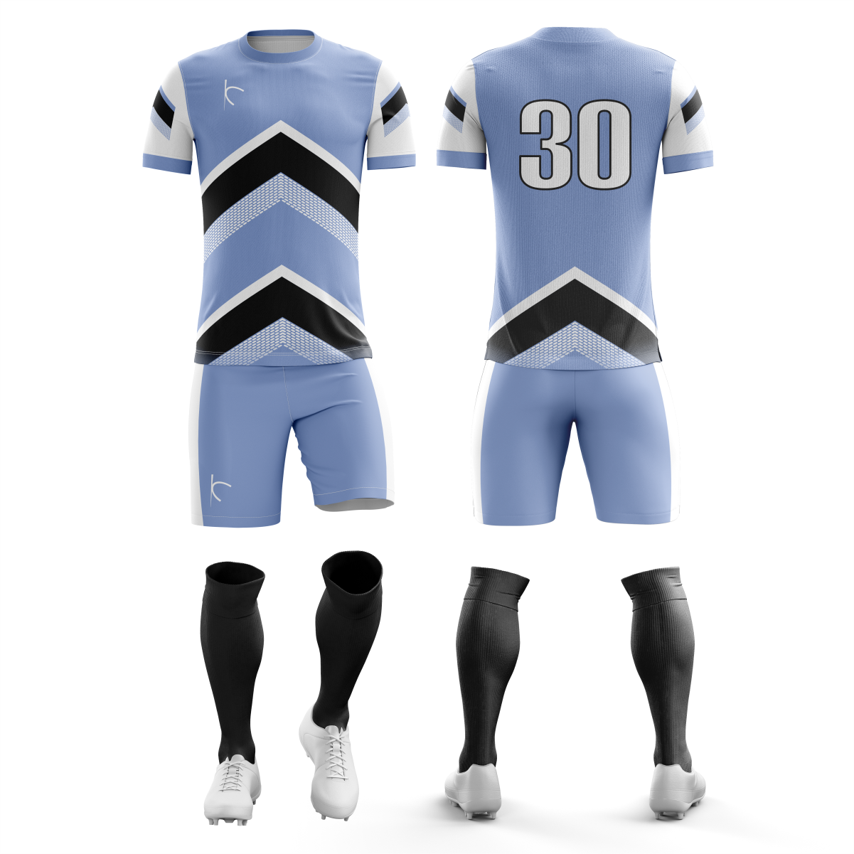 SKU#106-Customized Sublimation Soccer Uniform