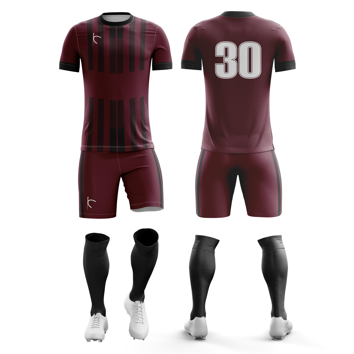 SKU#107-Customized Sublimation Soccer Uniform