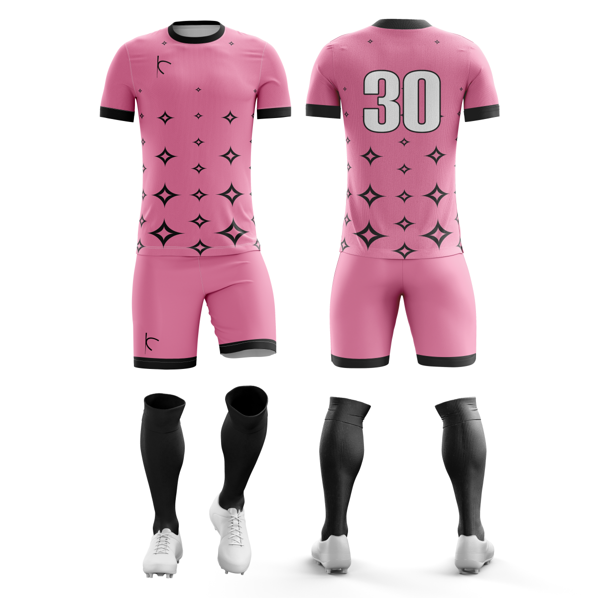 SKU#110-Customized Sublimation Soccer Uniform